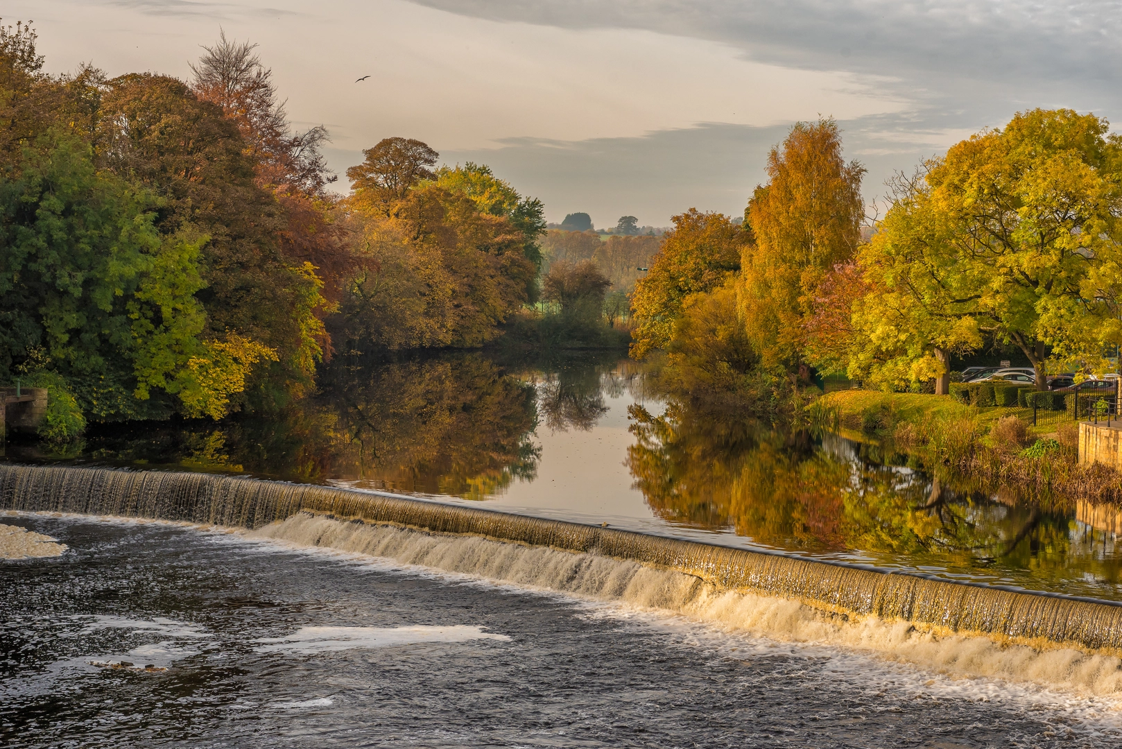 An image depicting the trail Sicklinghall - Stockeld Park - Wetherby and Linton and its surrounding area.