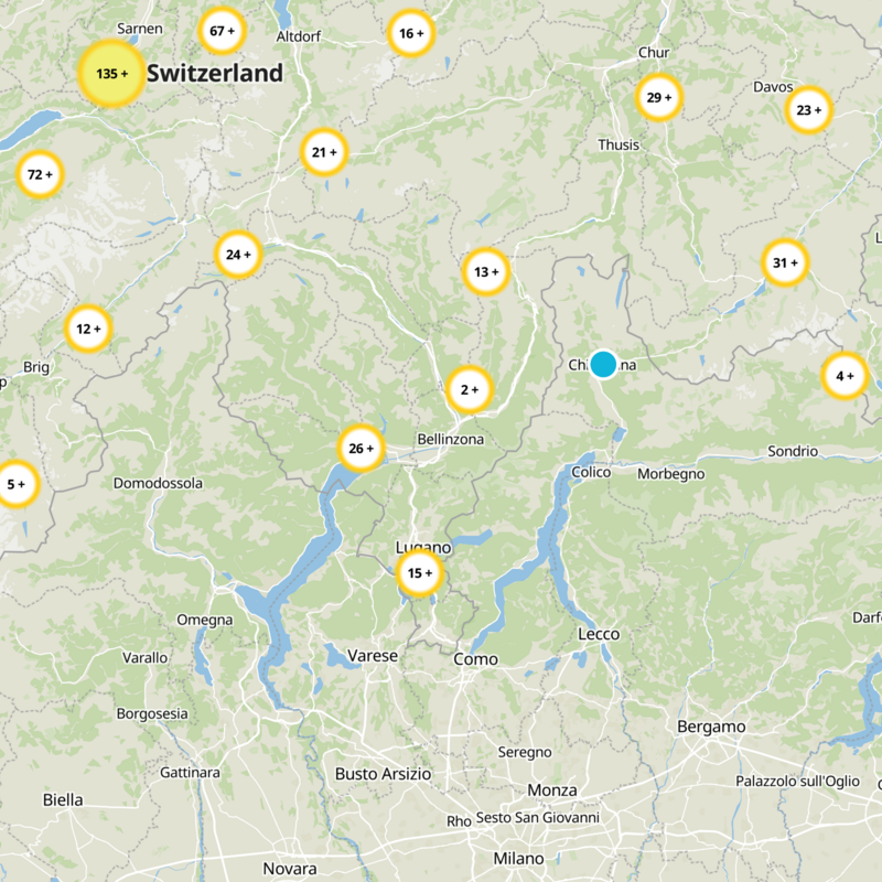 Distretto di Bellinzona Static Map