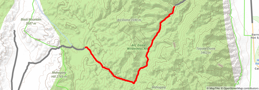 American Discovery Trail South Route stage 354 Map
