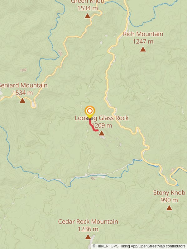 Sunwall Trail Transylvania County North Carolina