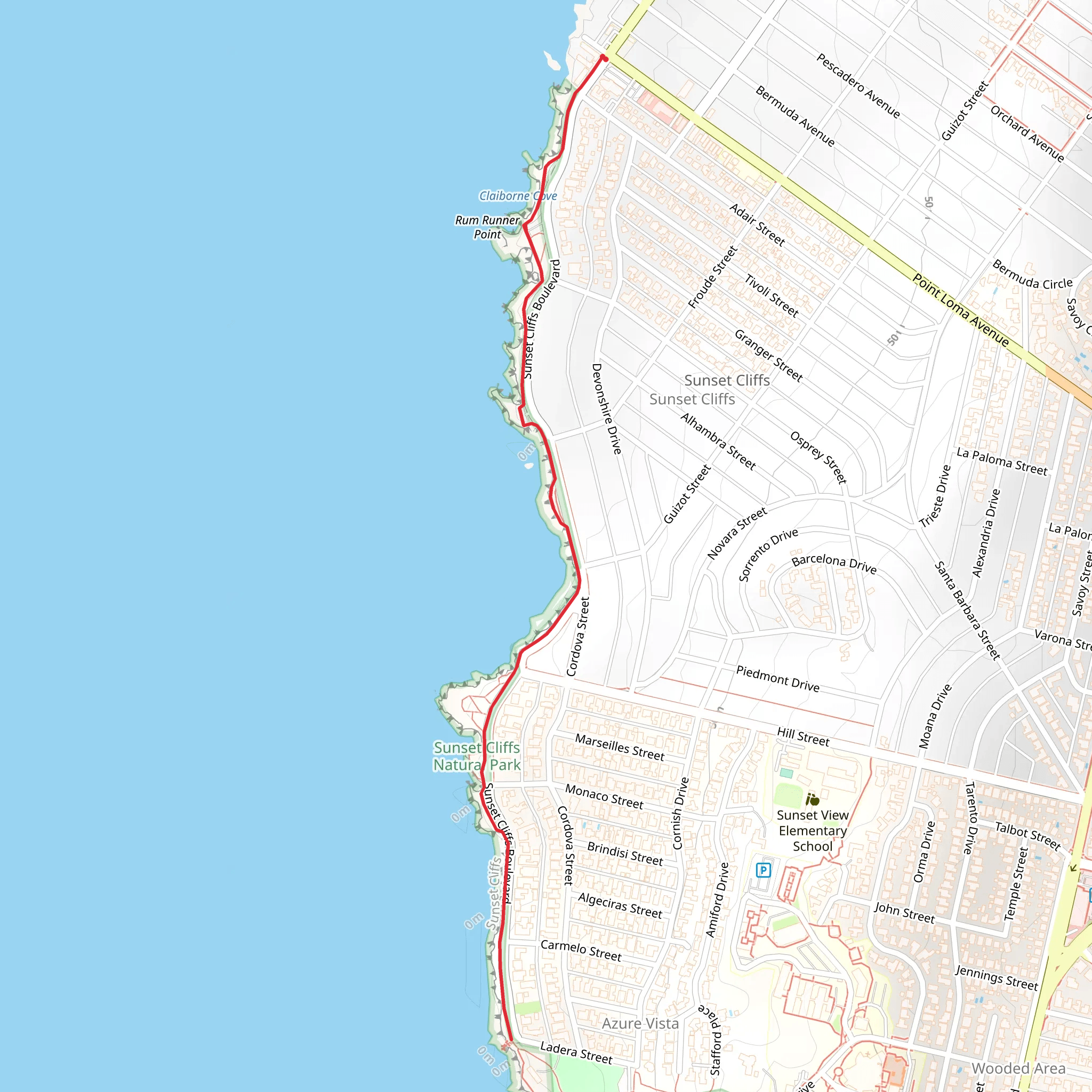 Claiborne Cove mobile static map