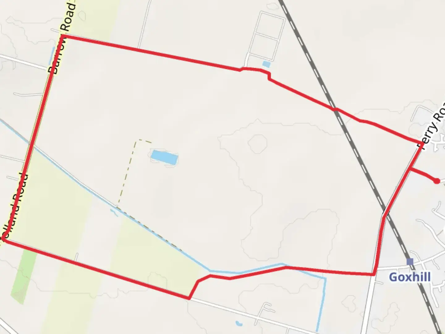 An image depicting the trail Bridge Hill Loop and its surrounding area.
