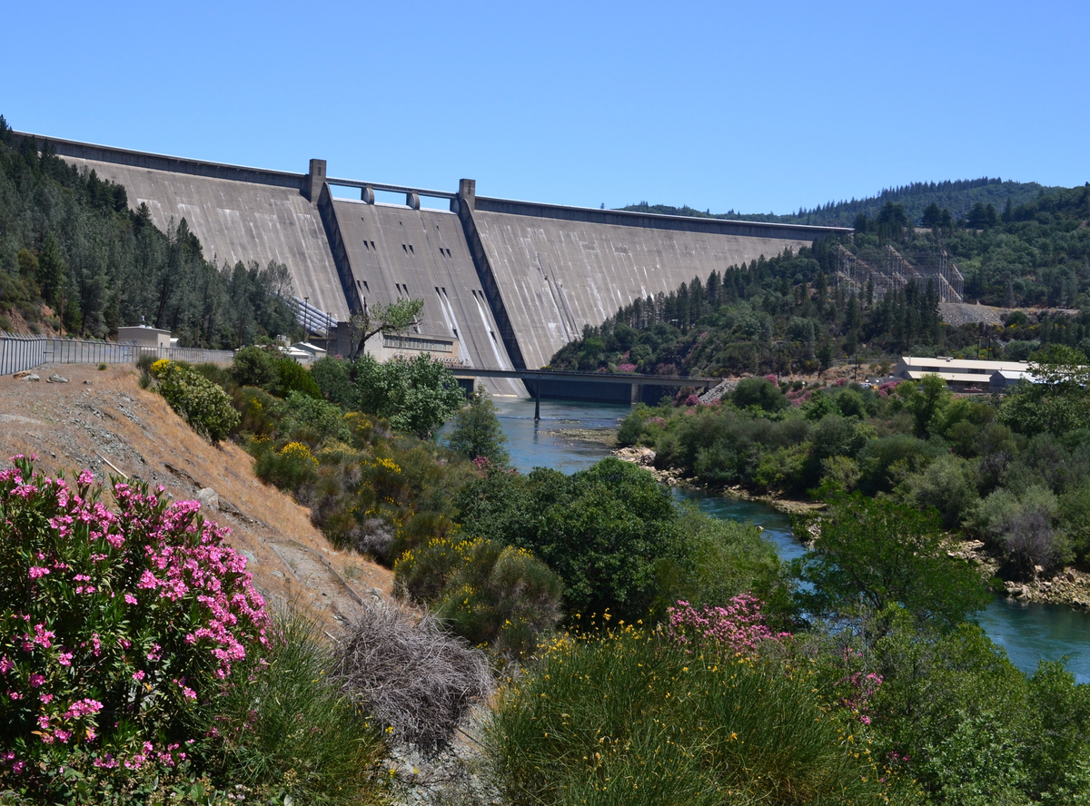 Sacramento River Trail from Shasta Dam