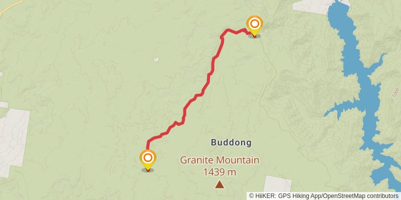 Hume And Hovell Track stage 12 Map