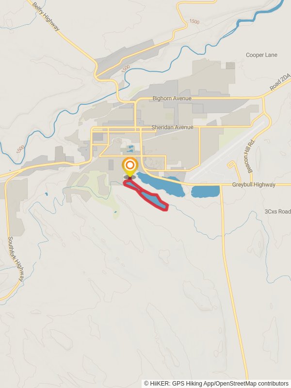 Markham Reservoir - New Cody Reservoir Loop