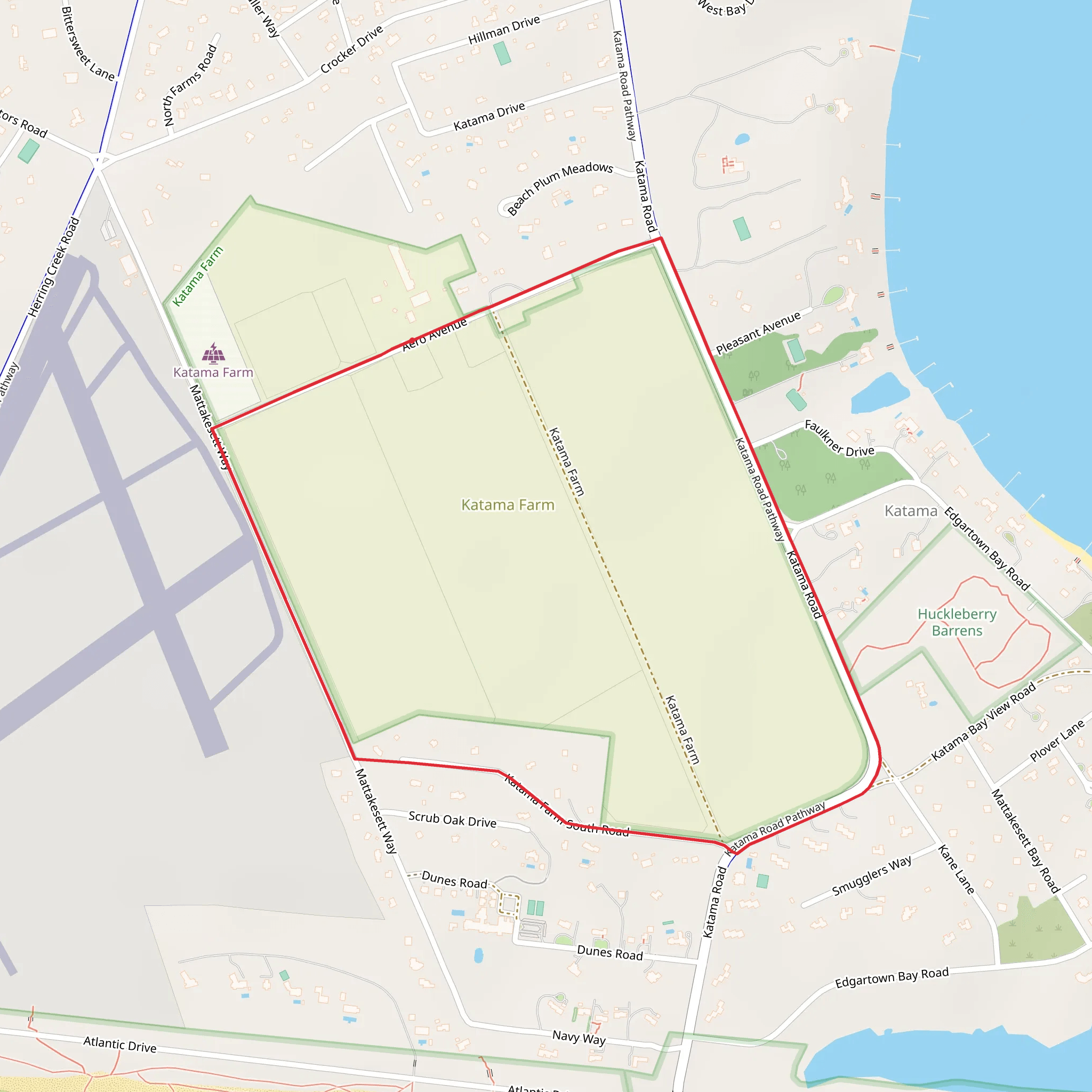 Aero Avenue Loop mobile static map