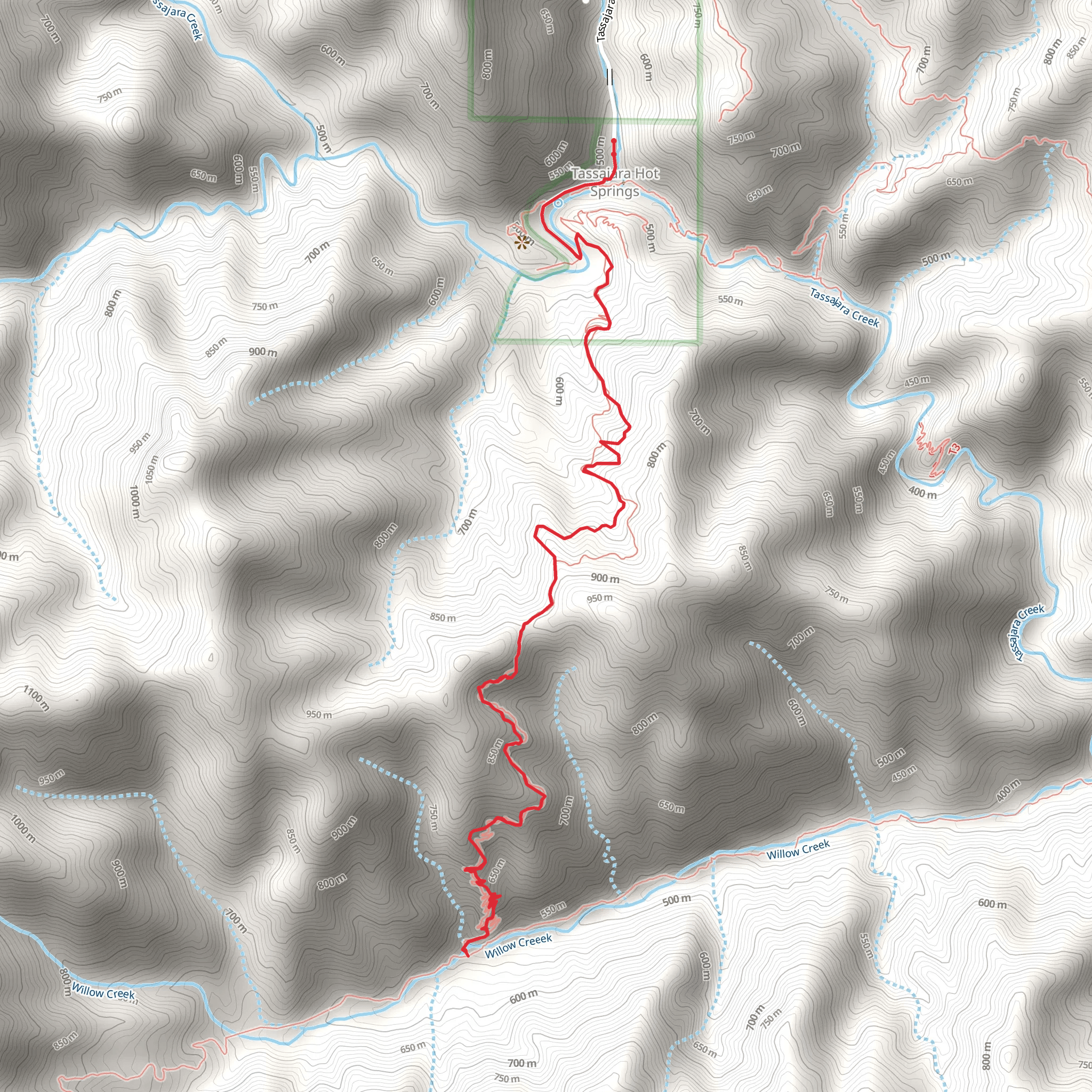 Tony Trail mobile static map