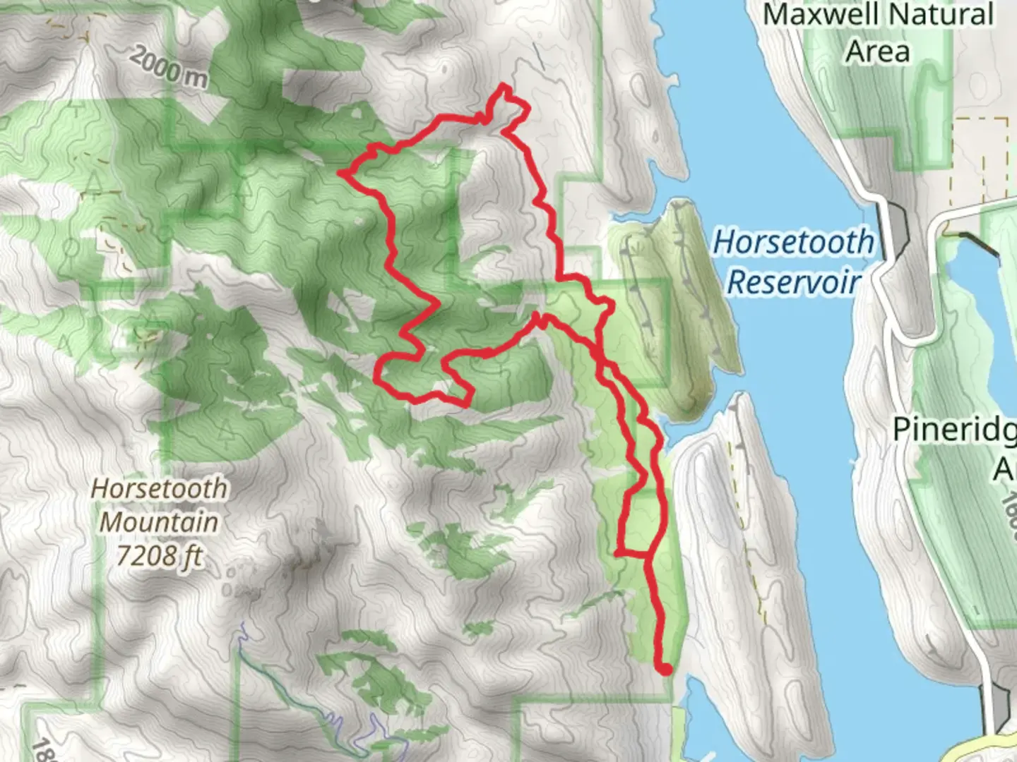 An image depicting the trail Nomad, Mill Creek and Shoreline Loop Trail and its surrounding area.