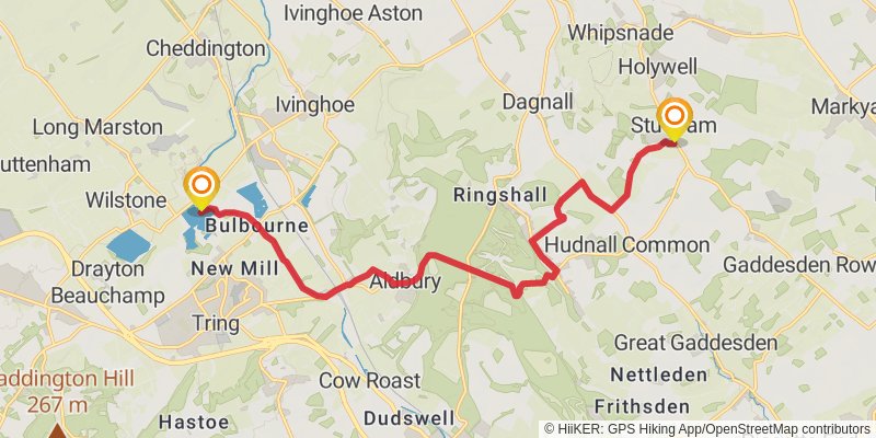 Hertfordshire Border from Chorleywood stage 3 Map