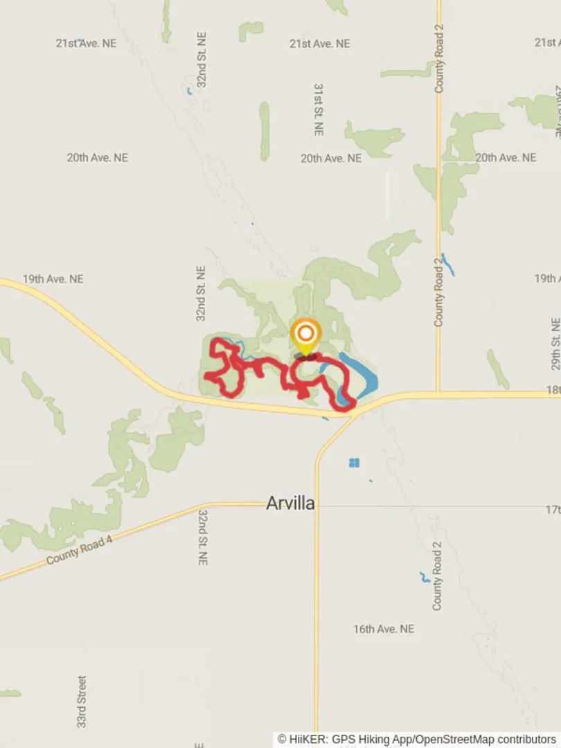 An image depicting the trail Eco and Interpretive Loop Trail and its surrounding area.