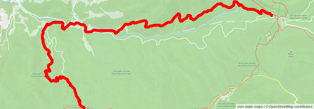 Paths of Nafarroa PR GI 2001 stage 2 Map