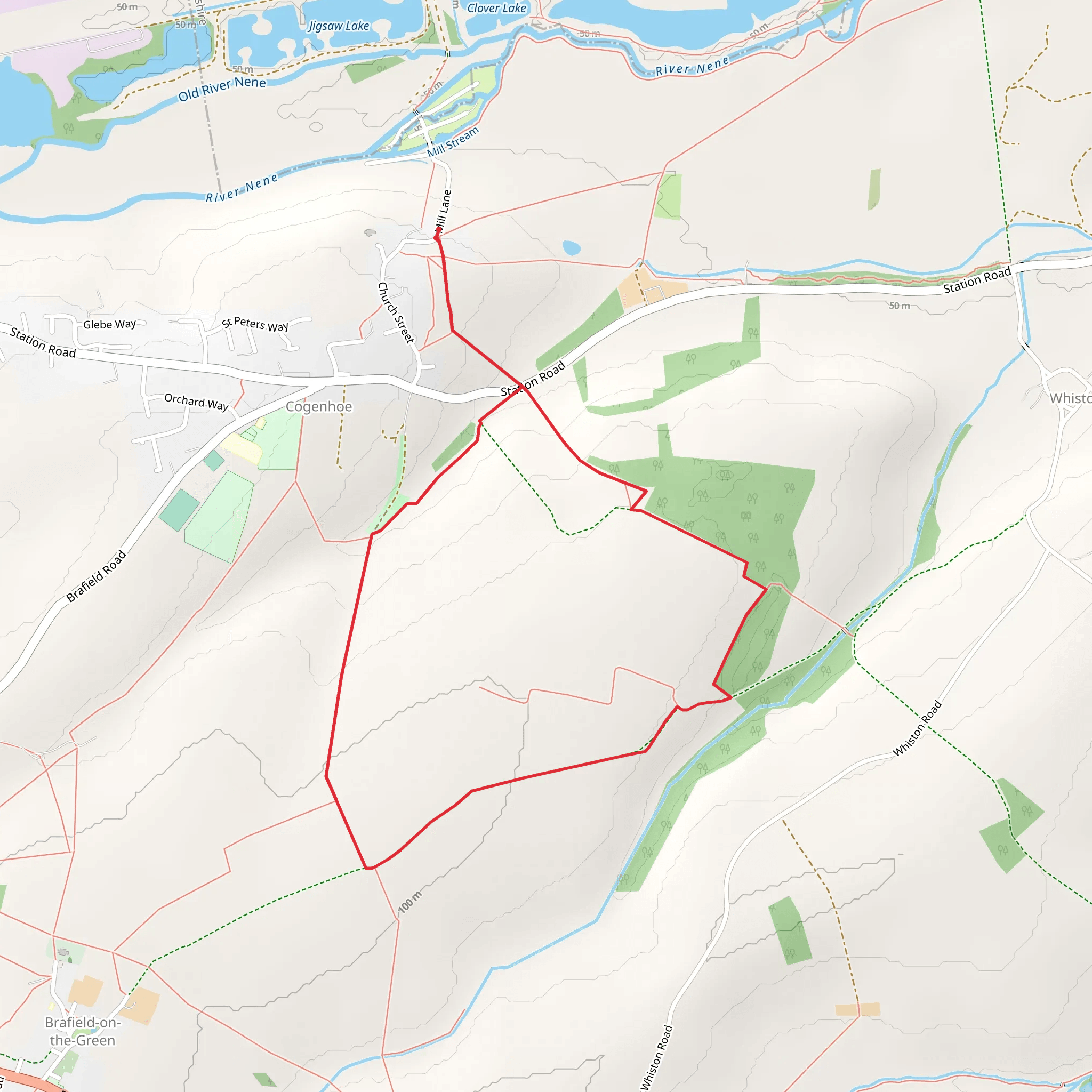 The Firs Loop mobile static map