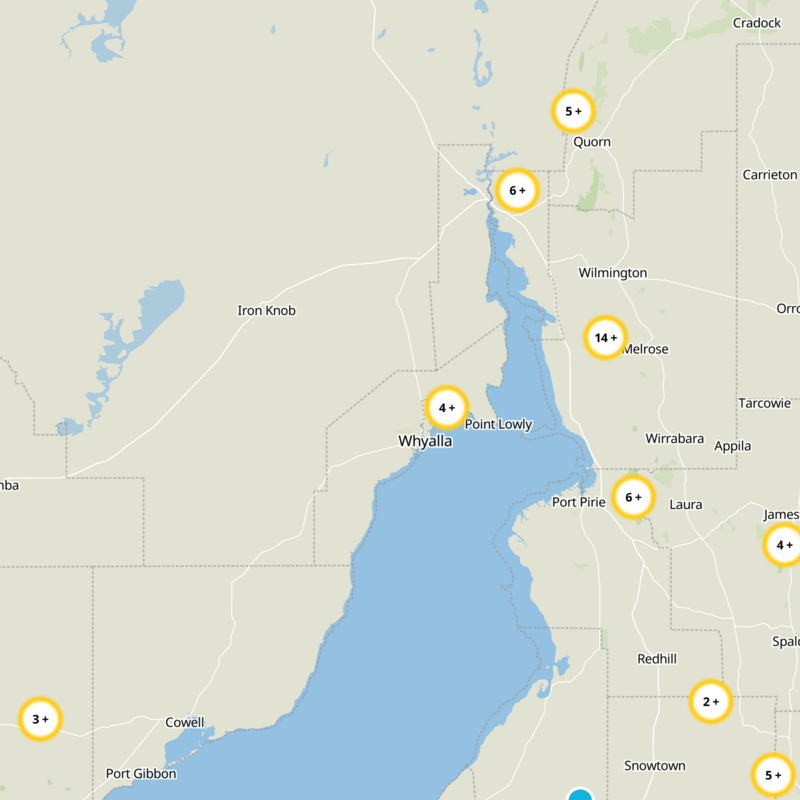 The Corporation of the City of Whyalla Static Map