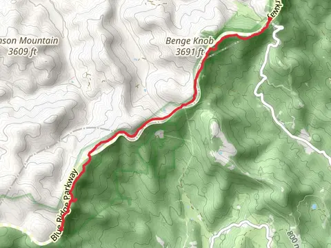Cascades, Philips Gap and Mountains-to-Sea Trail