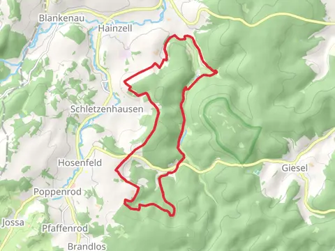Hosenfeld Loop via Sieberzer Berg