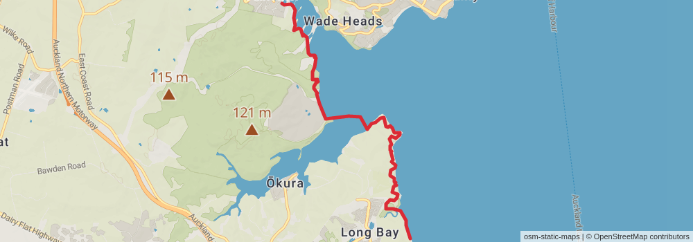 Te Araroa Trail stage 32 Map