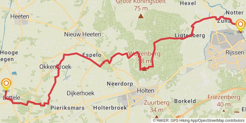 Marskramerpad stage 5 Map