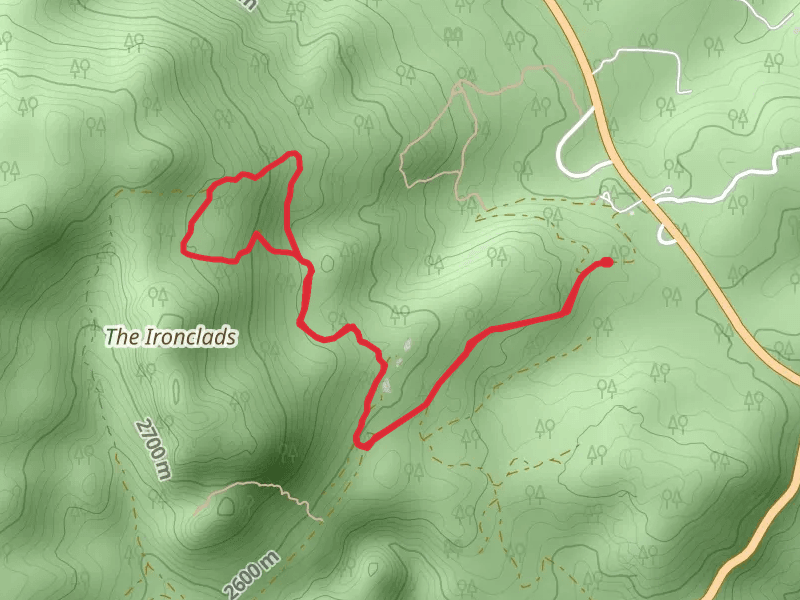 Roosevelt National Forest Loop