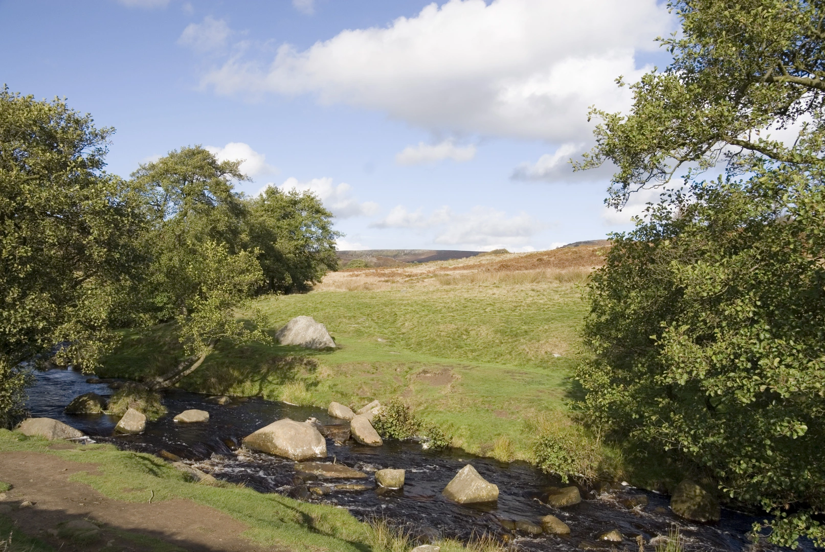 An image depicting the trail Longshaw Estate Winter Walk and its surrounding area.