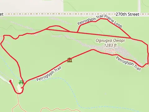Petroglyph Trail and Prairie Loop
