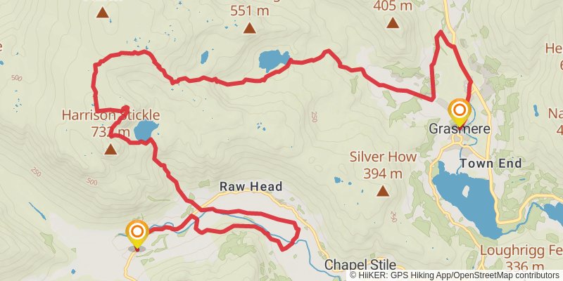 Loop from Queen's Hotel in Cumbria stage 2 Map