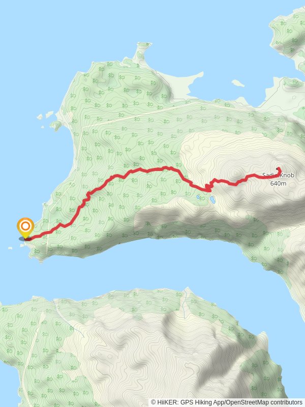 Sadie Knob Trail South