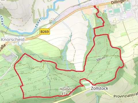 Hoxberg, Helmut Dittrich Platz and Kaltenstein Loop