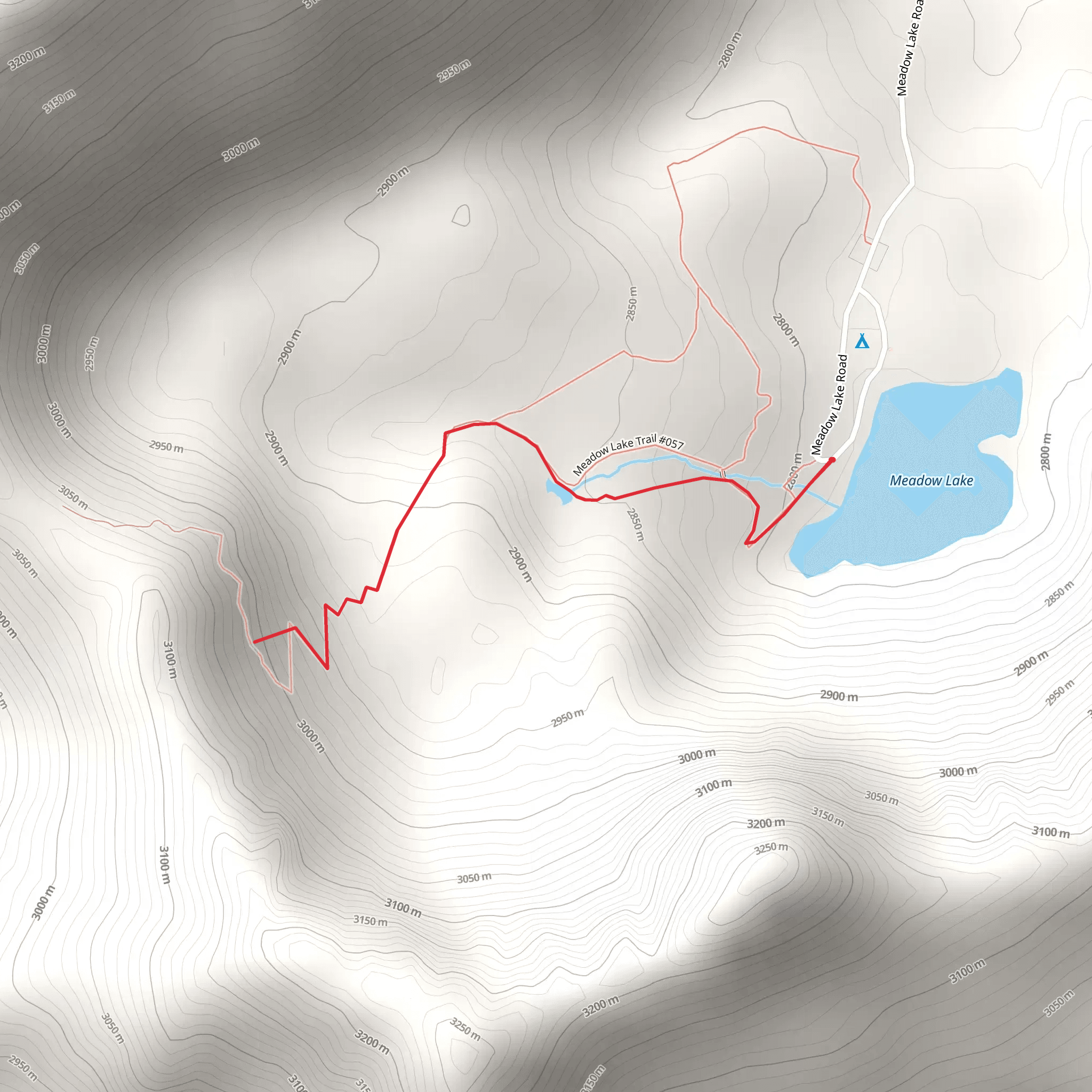 Meadow Lake mobile static map