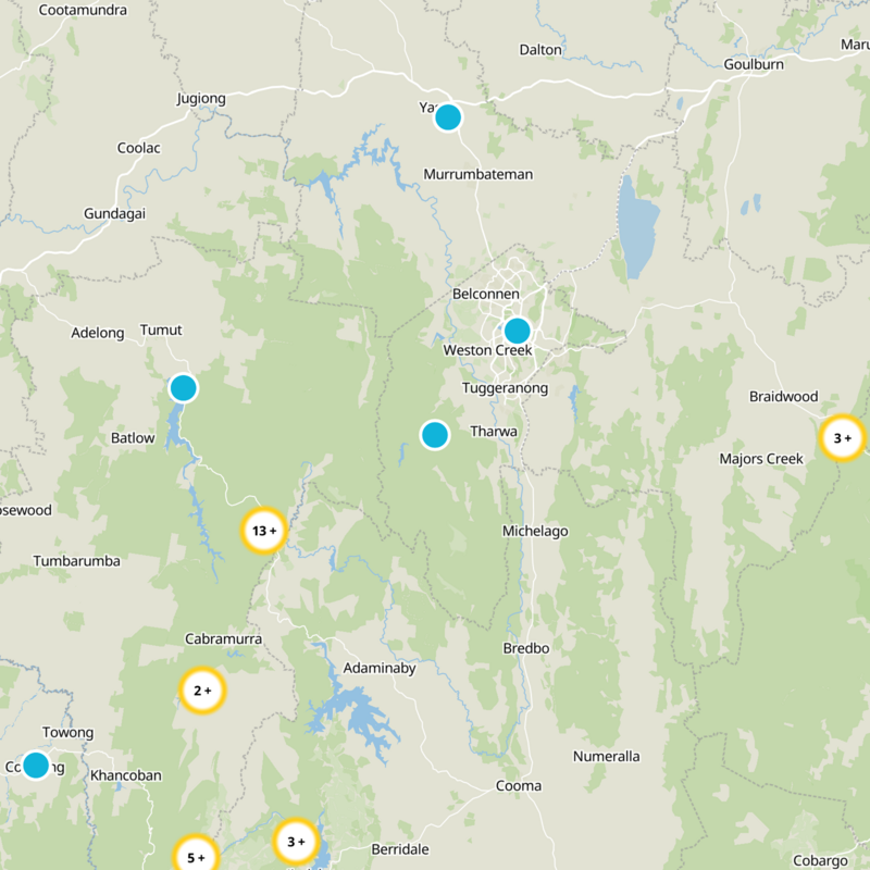 Australia Static Map