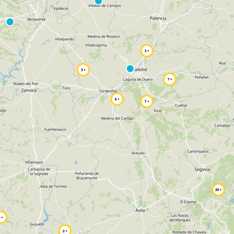 Medina del Campo Static Map