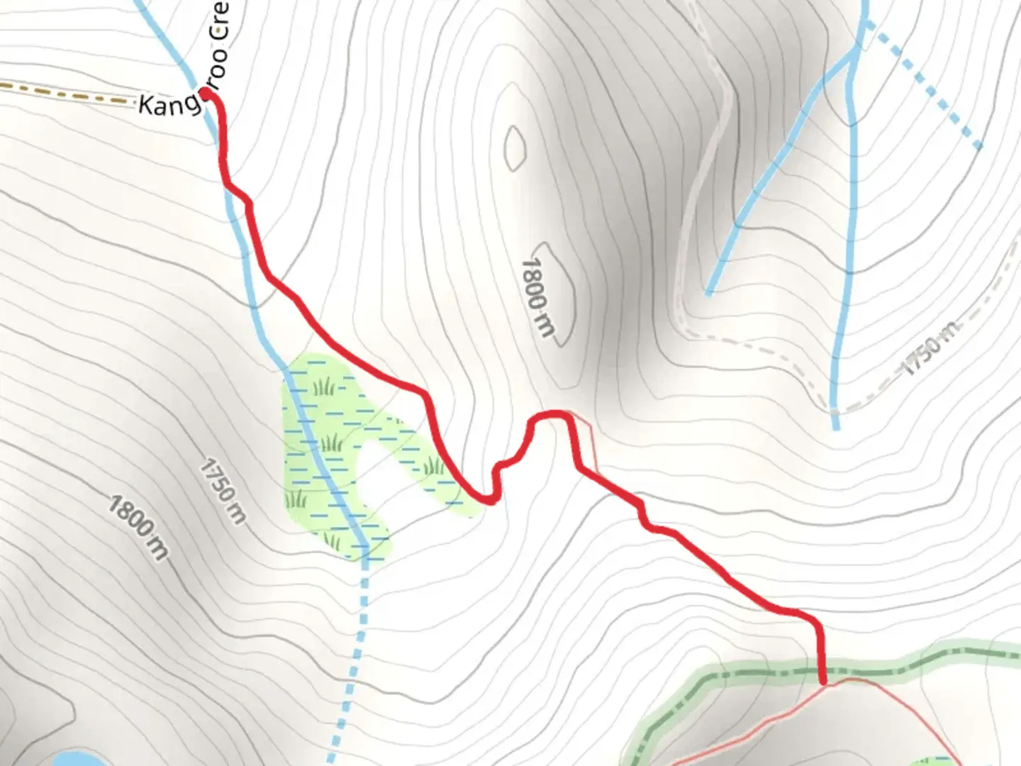 An image depicting the trail Grouse Creek Trail and its surrounding area.