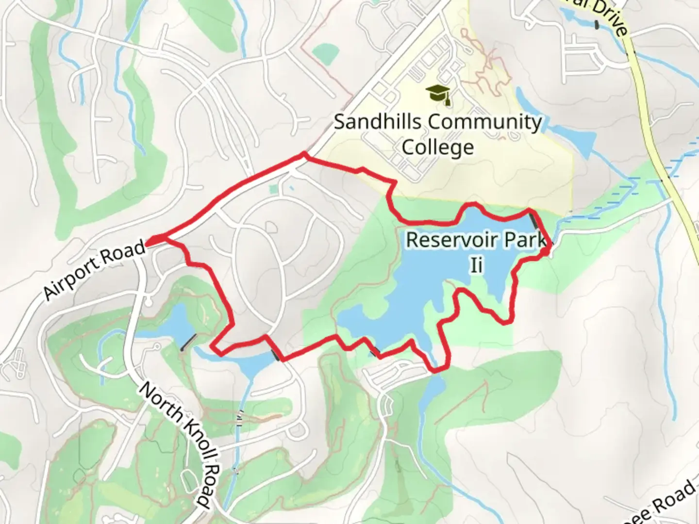 An image depicting the trail David Mount, Tall Timbers Trail and Forest Creek Access Loop Trail and its surrounding area.