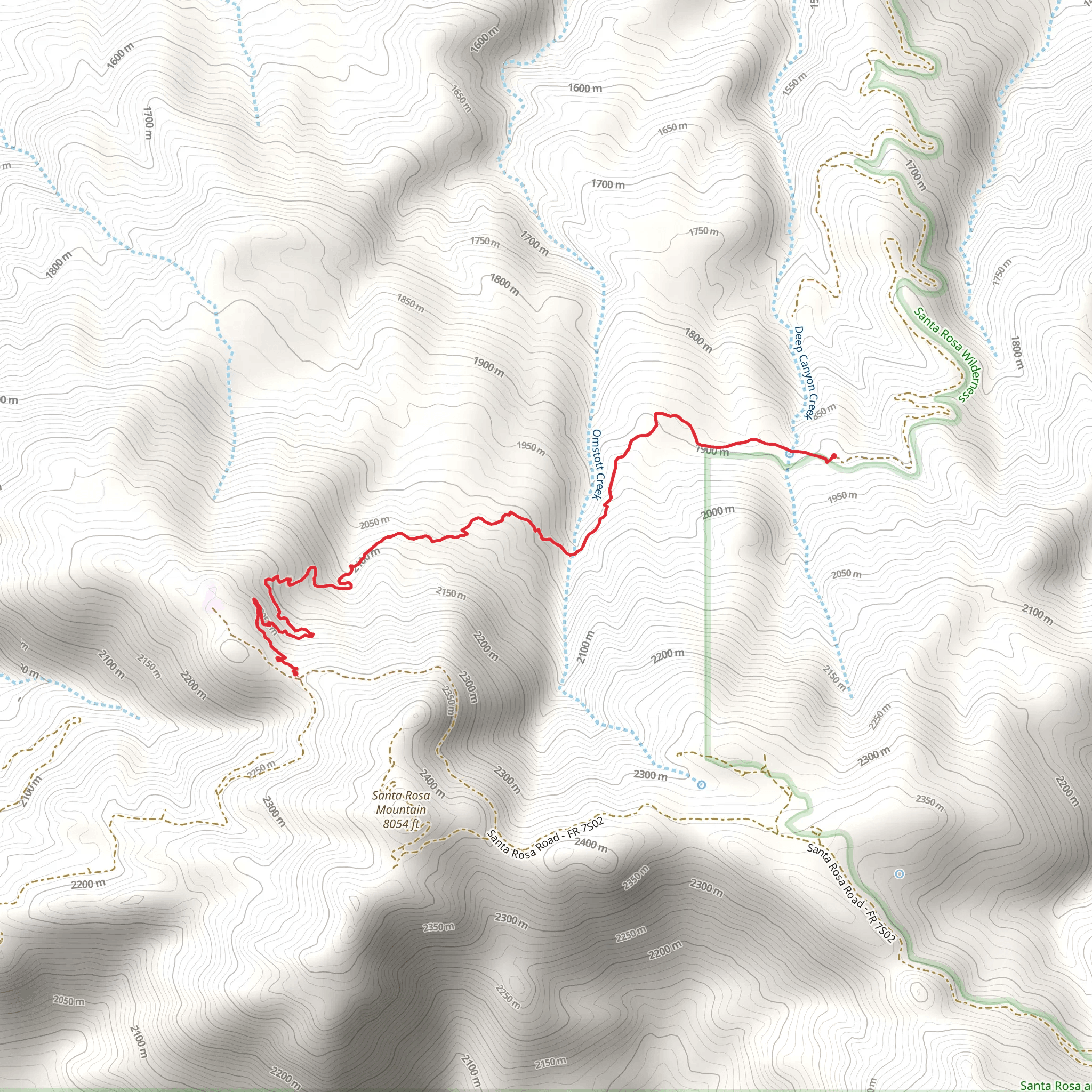 Sawmill Trail mobile static map