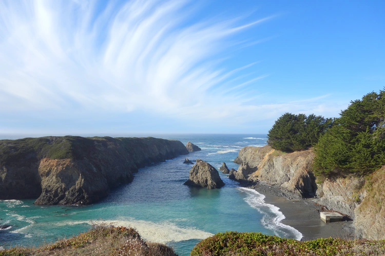 Mendocino Headlines Bluff Trail