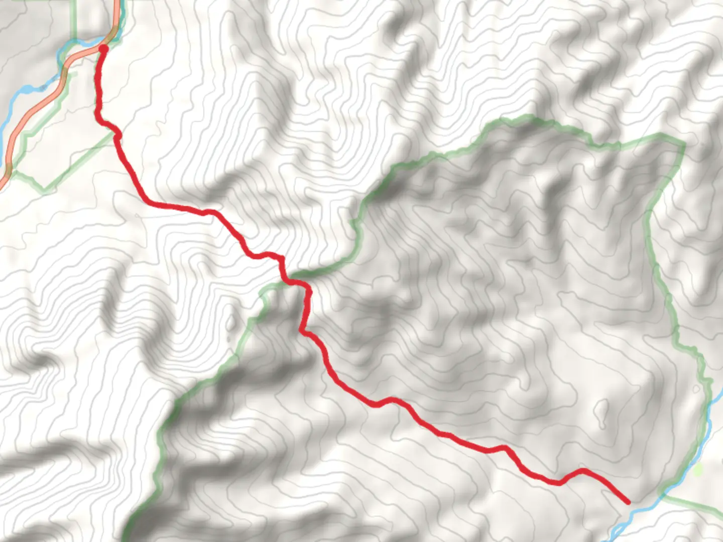 An image depicting the trail Stony Brook and Moriah Brook Trail and its surrounding area.