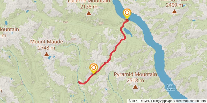 Emerald Park Trail stage 3 Map
