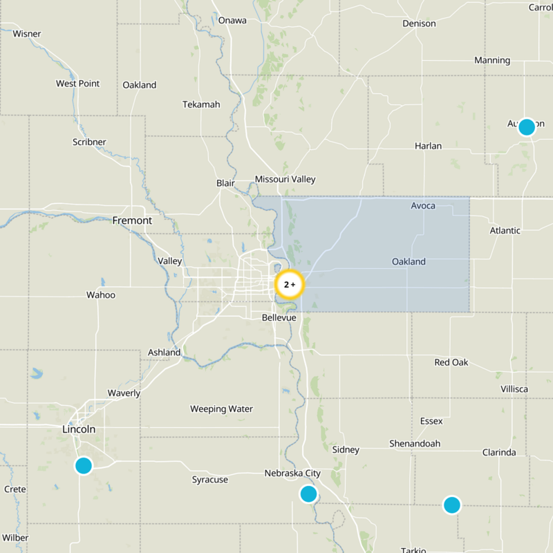 Pottawattamie County Static Map