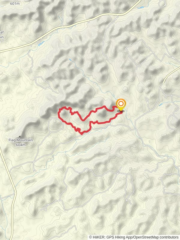 Spring Branch and Ice Cream Hill Loop Trail