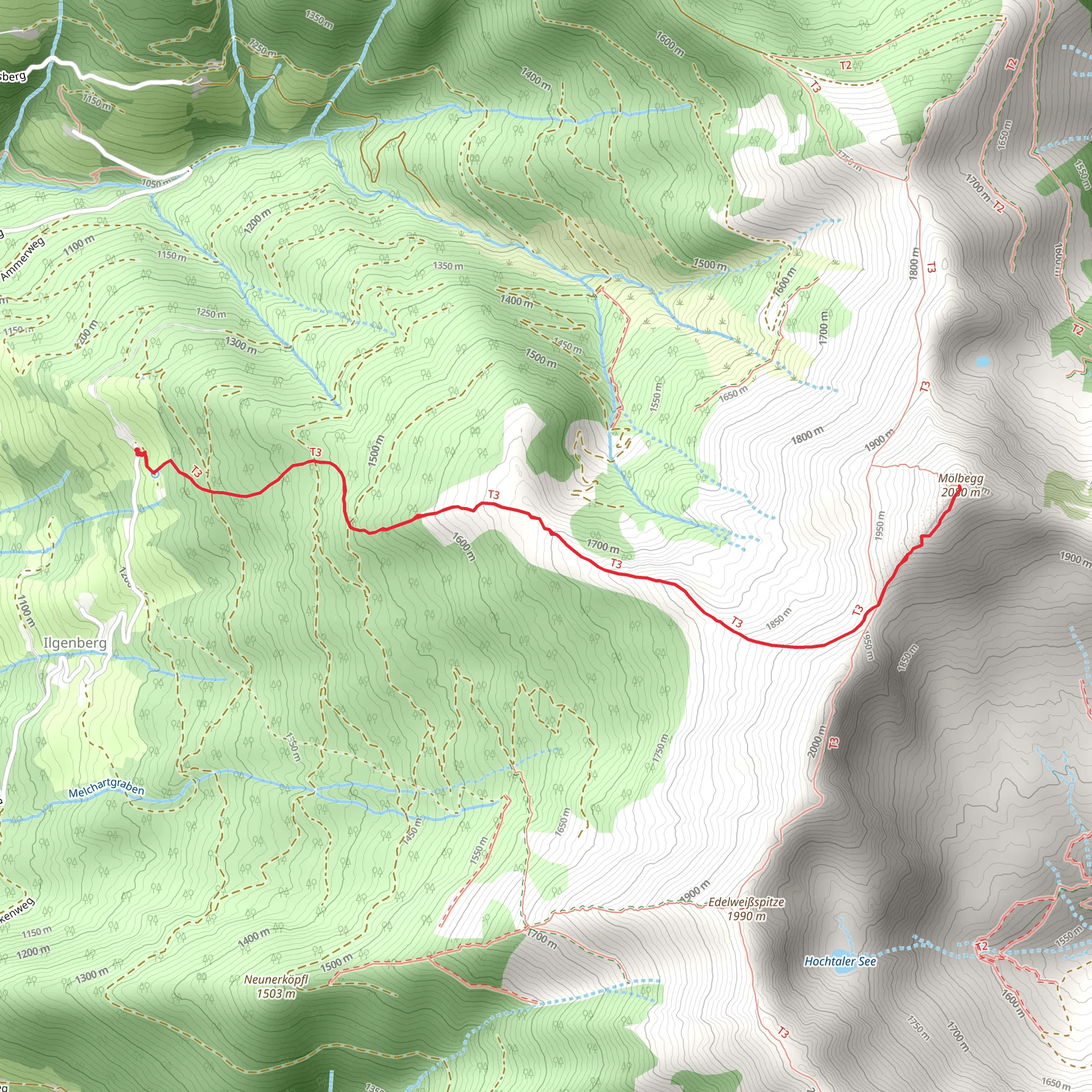 Mölbegg mobile static map