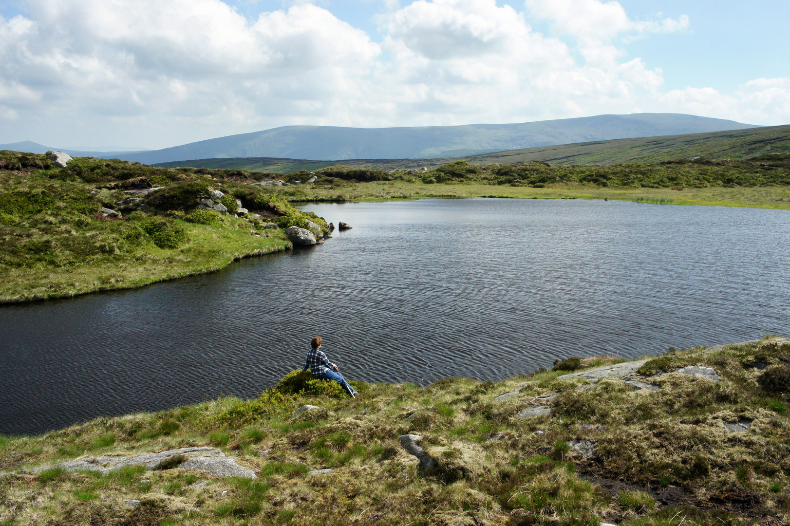 An image depicting the trail Lough Firrib - Arts Cross and its surrounding area.