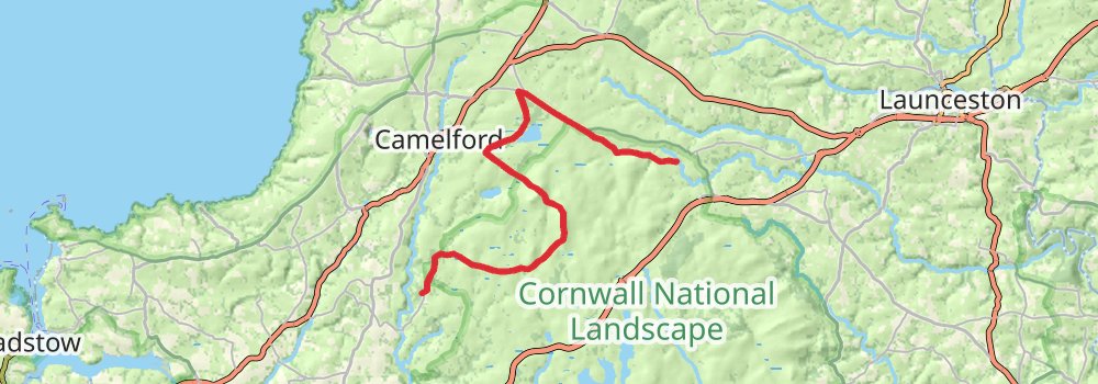 Land's End To John O'Groats stage 8 Map