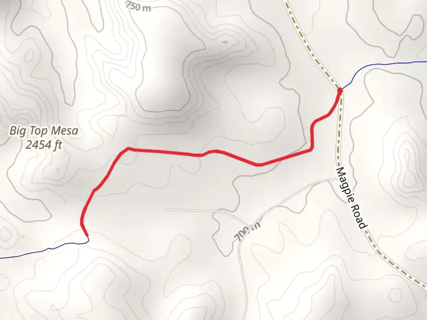 An image depicting the trail Maah Daah Hey Trail - West from Magpie Road and its surrounding area.