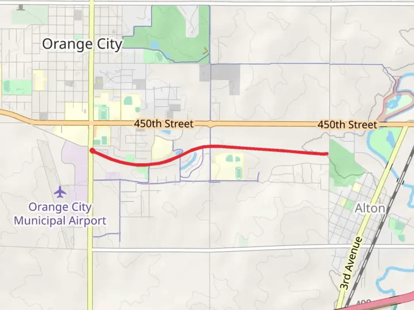 An image depicting the trail Puddle Jumper Trail and its surrounding area.