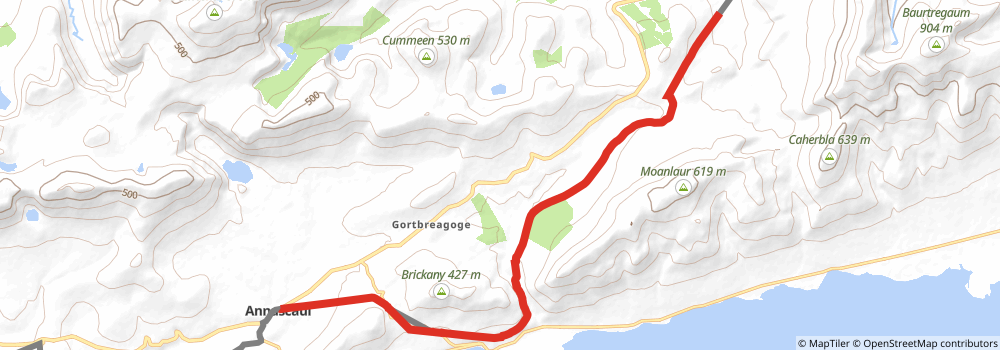 Kerry Camino stage 2 Map