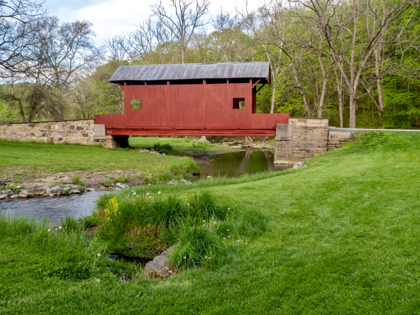 An image depicting the trail Mingo Creek - Mingo Creek County Park Loop and its surrounding area.