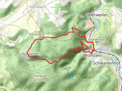 Ruine Neuwolfstein and Altwolfstein Loop