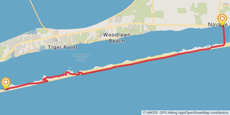 Florida National Scenic Trail stage 2 Map