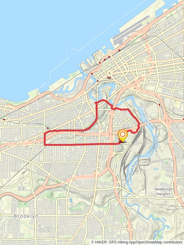 Map of Red Line Greenway and Ohio - Ipwhrtrbkn858spxysq2zyxoo42s