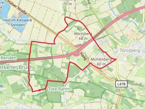 Waldschaenke Rundweg Loop