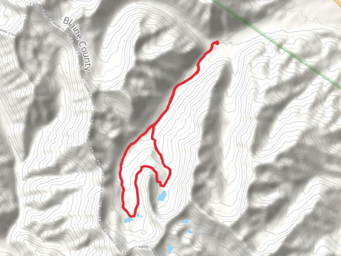 An image depicting the trail Prairie and Miner Lake Loop and its surrounding area.